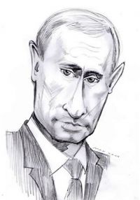 Putin Karikature